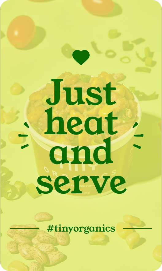 Info Card - Heat and Serve