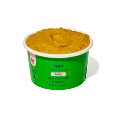 Pea, Red Lentil & Carrot Purée