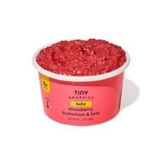 Strawberry, Buckwheat & Beet Purée