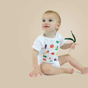 Fruits and Veggies Onesie 24mo