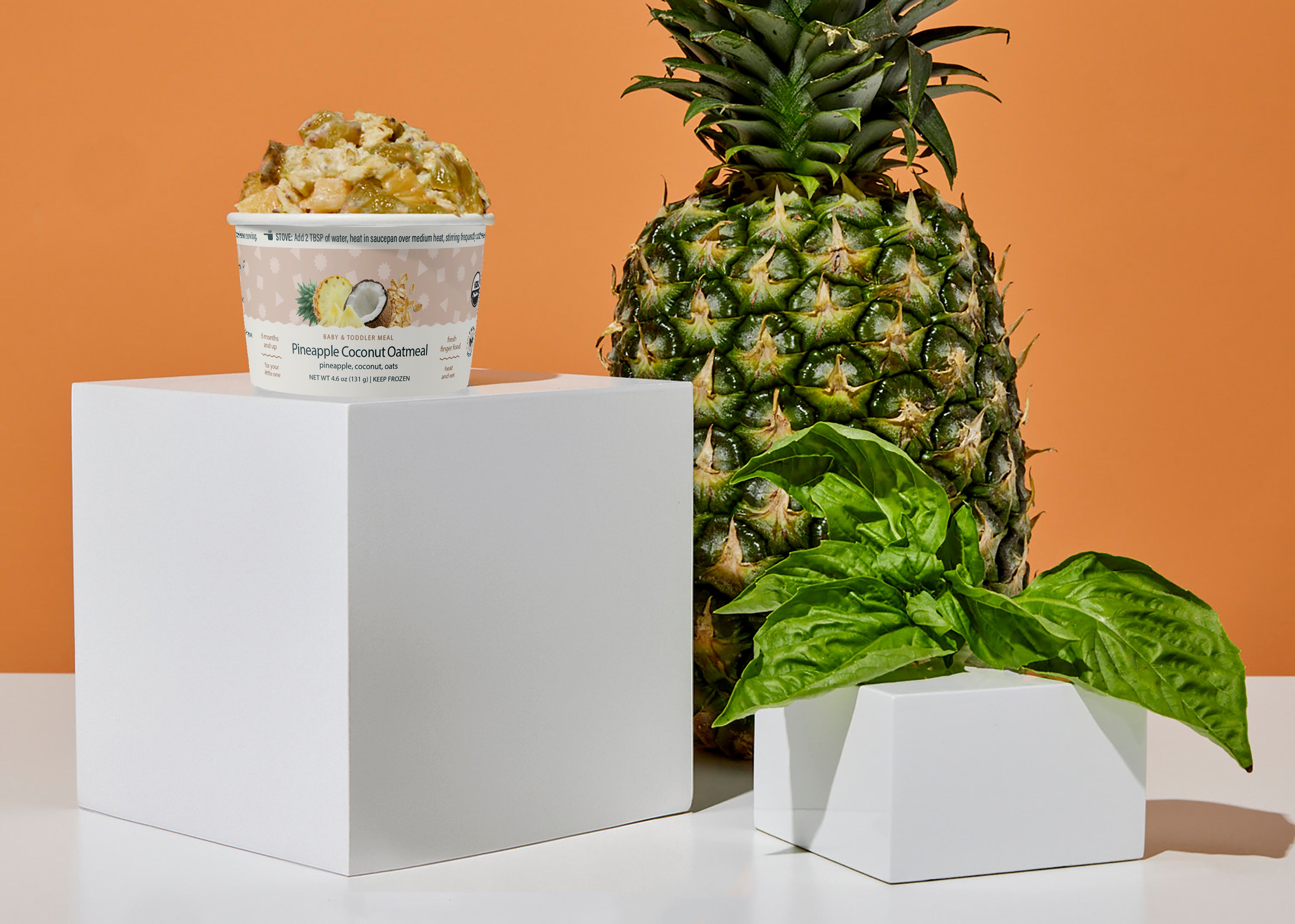 Pineapple Coconut Oatmeal