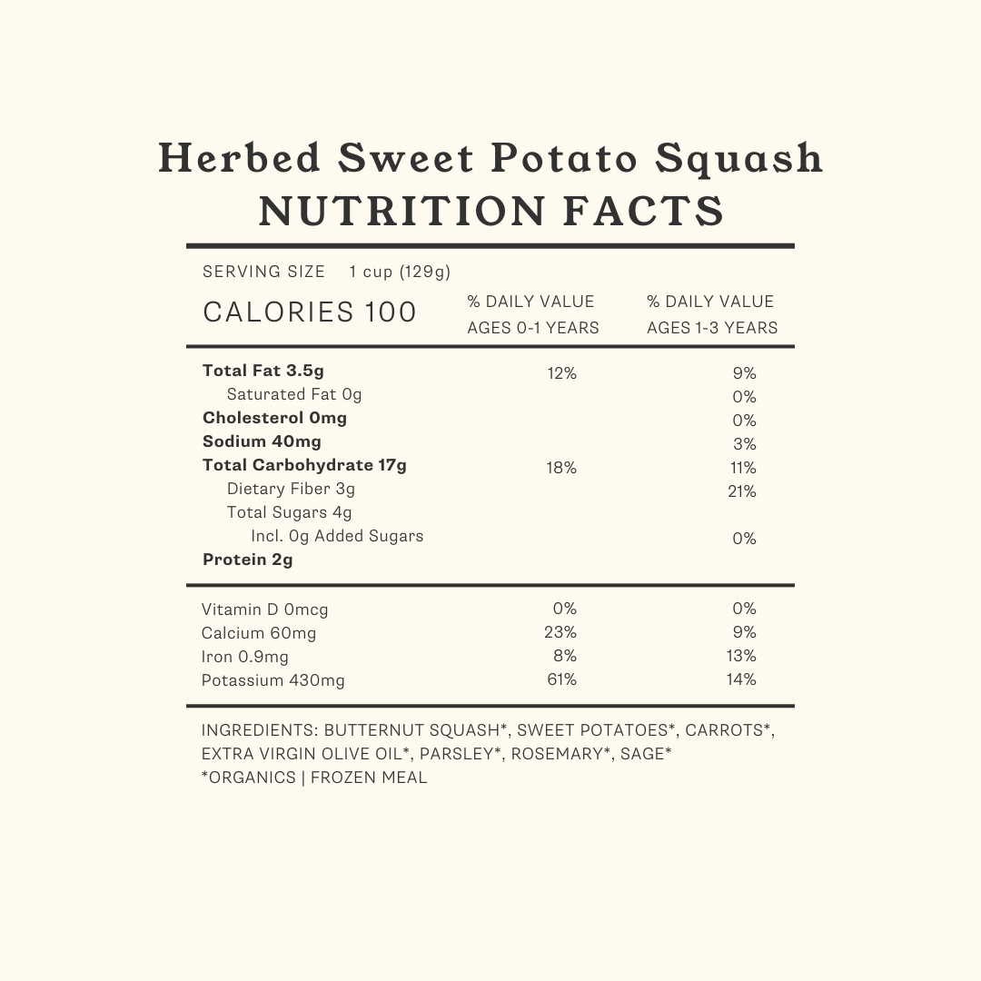 Herbed Sweet Potato Squash