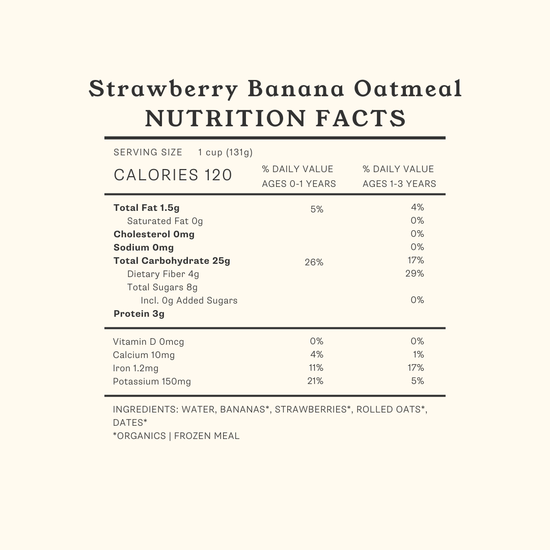 Strawberry Banana Oatmeal
