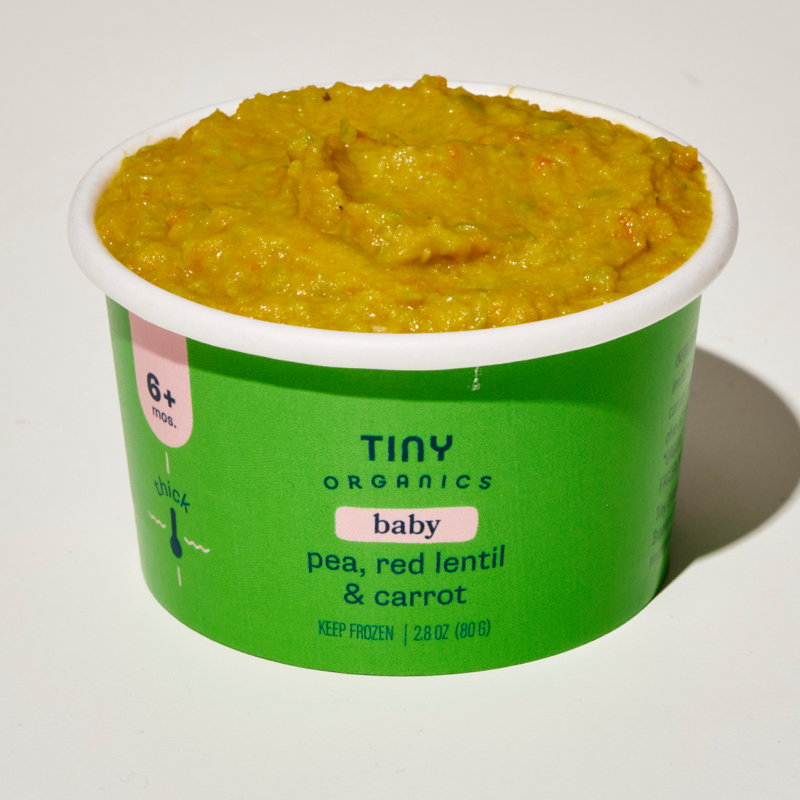 Pea, Red Lentil & Carrot Purée